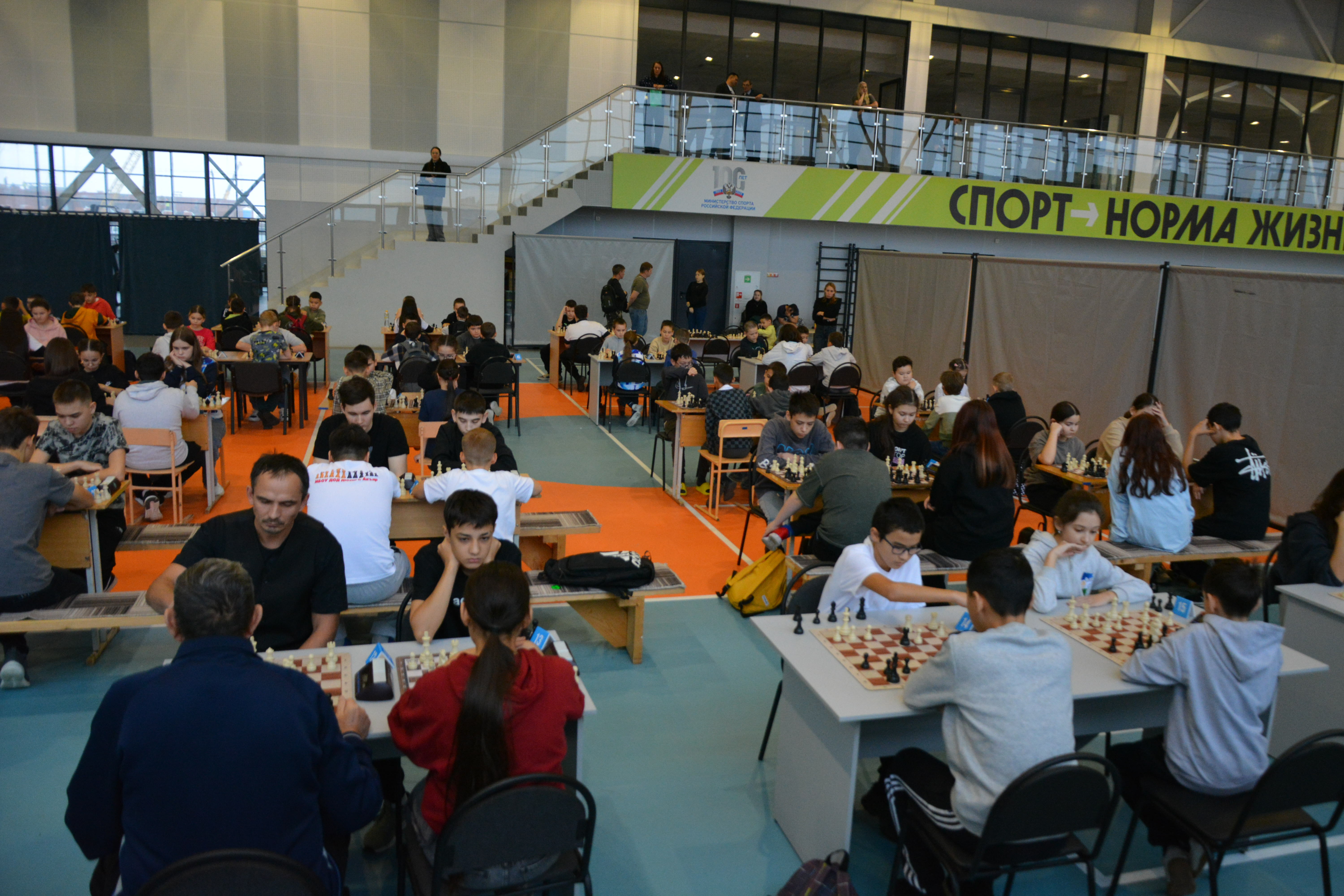 В Бураево начался Чемпионат по быстрым шахматам