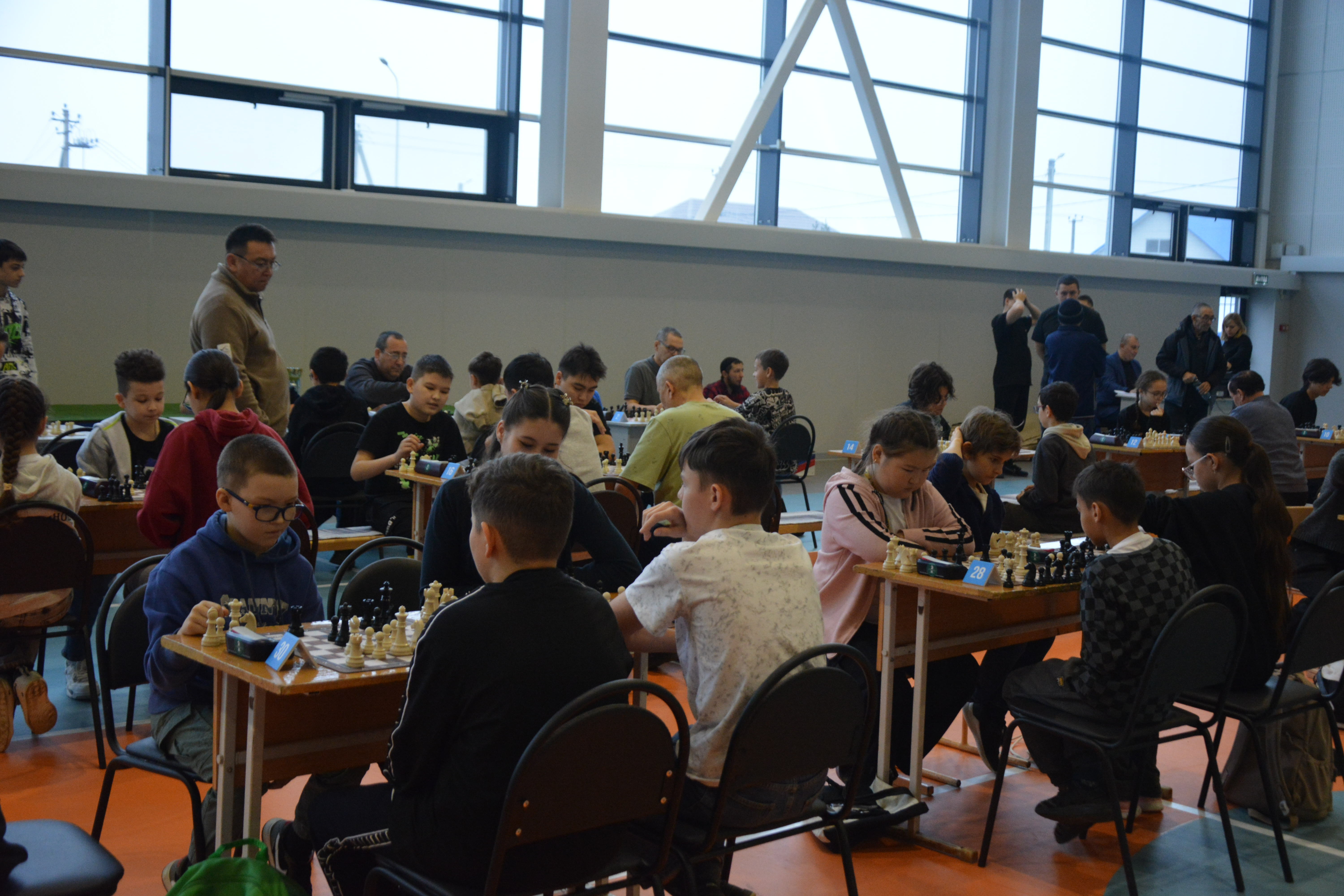 В Бураево начался второй день Чемпионата по шахматам