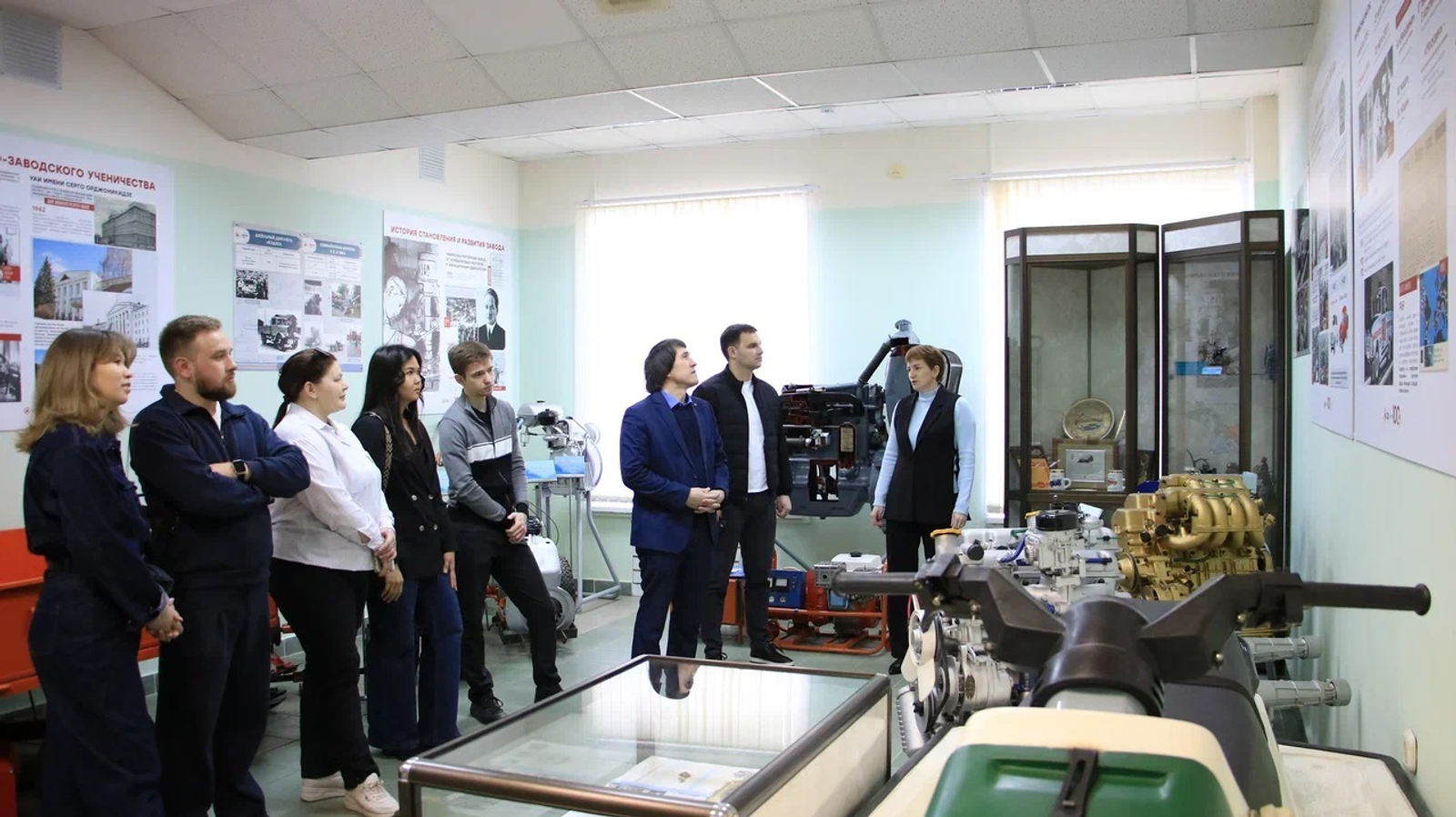 Клуб учёных Межвузовского кампуса и Евразийского НОЦ побывал на производстве