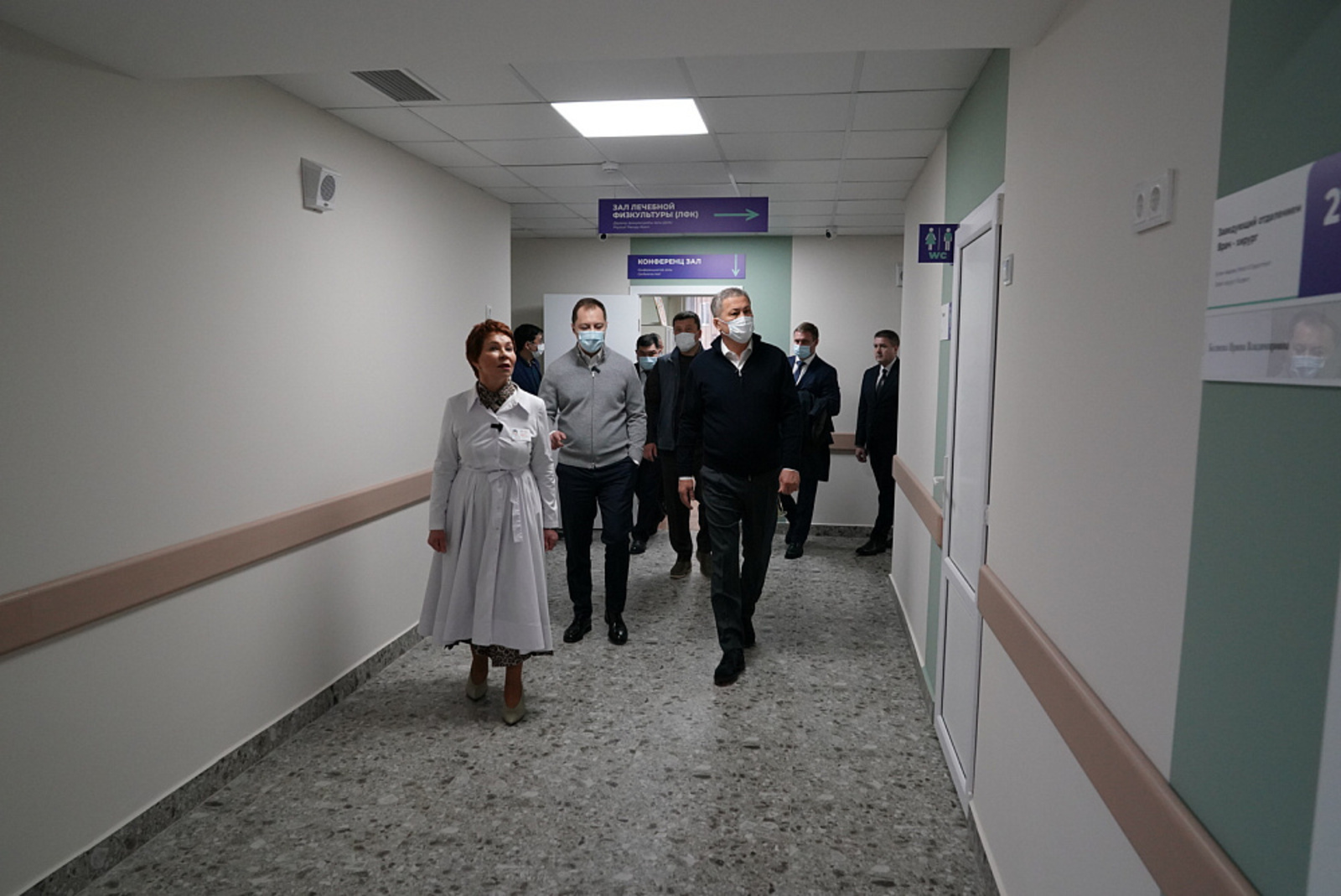 В Уфе начала работу обновлённая поликлиника Клинической больницы скорой помощи