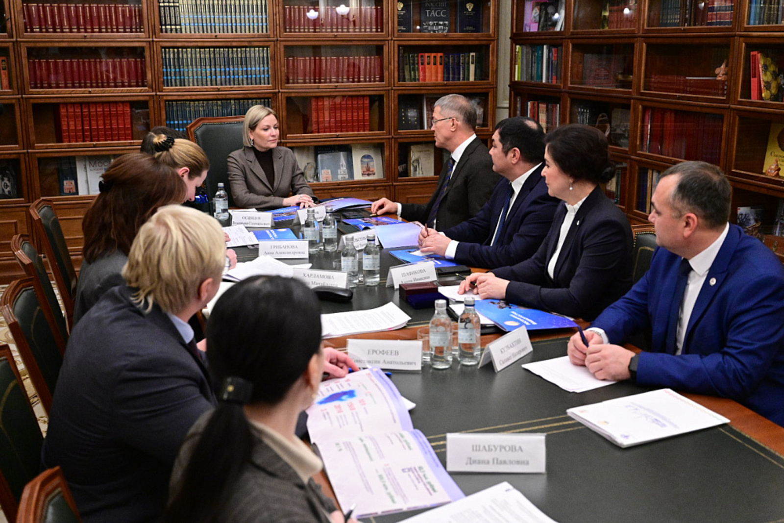 Встреча с министром культуры России Ольгой Любимовой