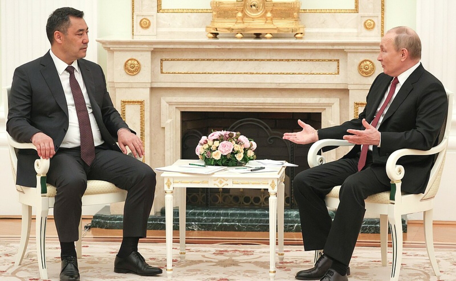 Беседа с Президентом Киргизии Садыром Жапаровым