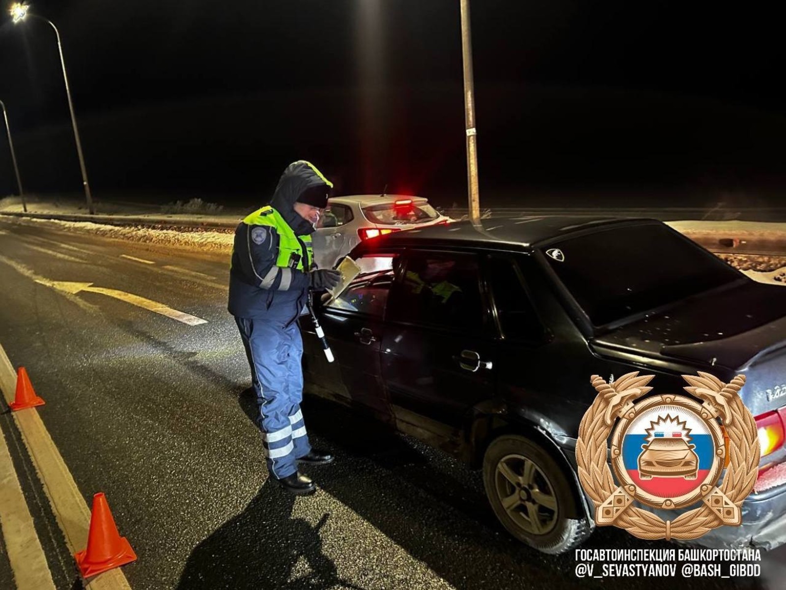 Начальник ГАИ Башкирии сообщил, где проходят массовые рейды водителей