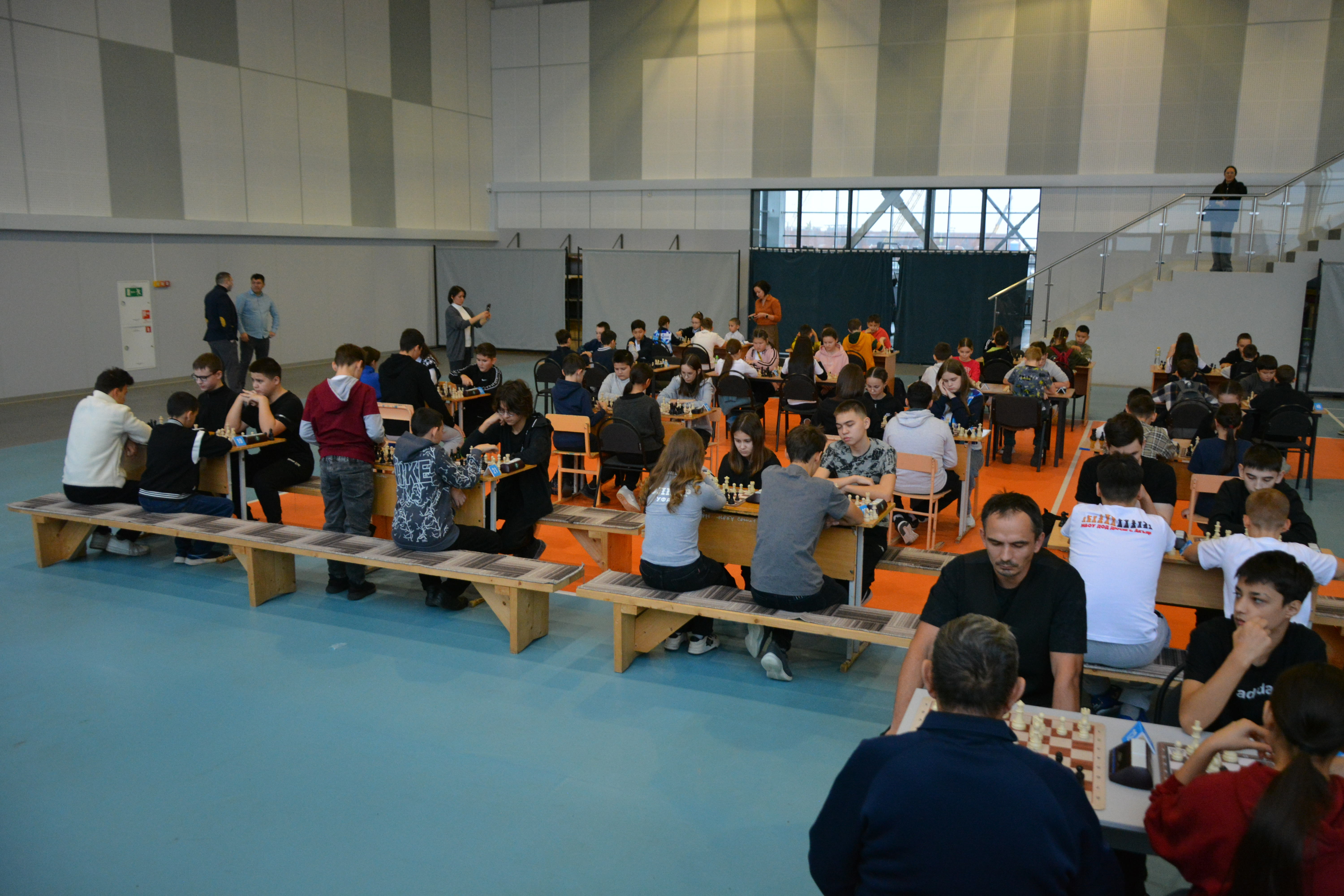 В Бураево начался Чемпионат по быстрым шахматам