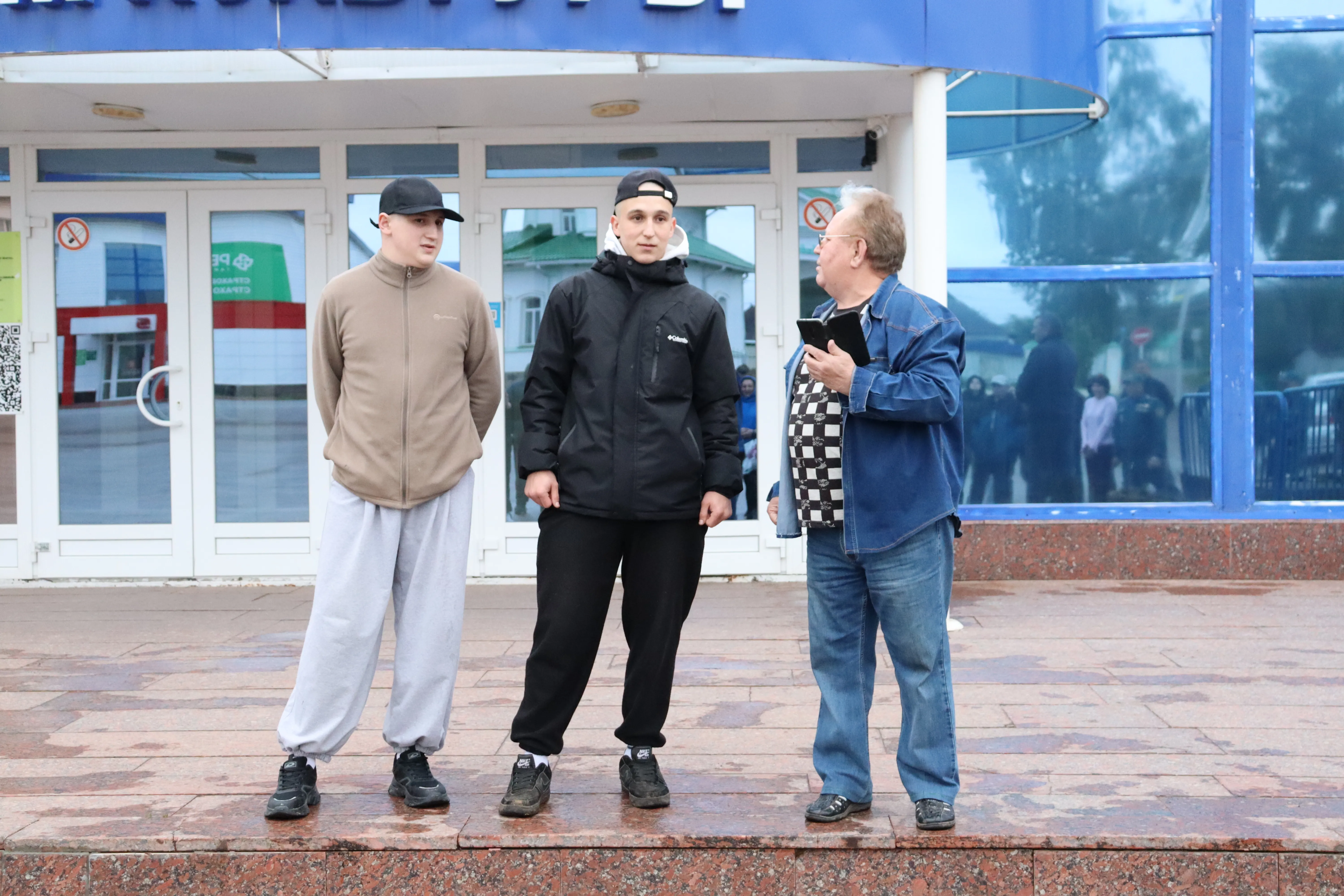 В Бураево состоялись проводы