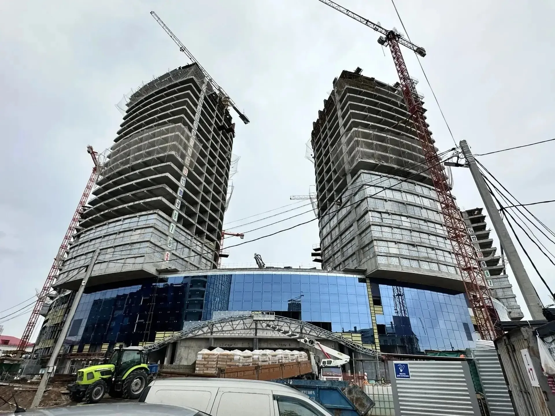 Продолжается строительство Межвузовского студенческого кампуса