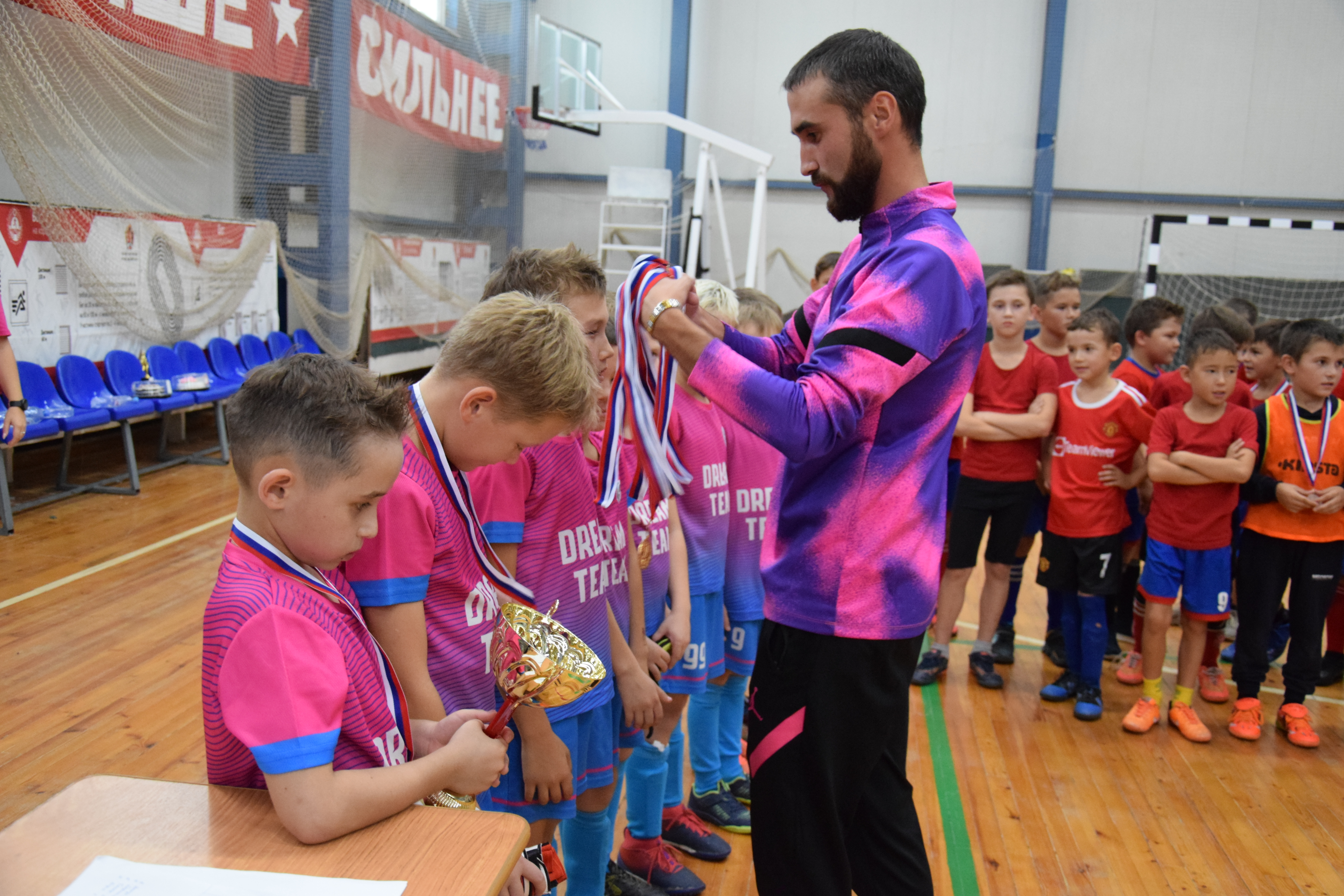 В Бураево определились победители турнира по футболу