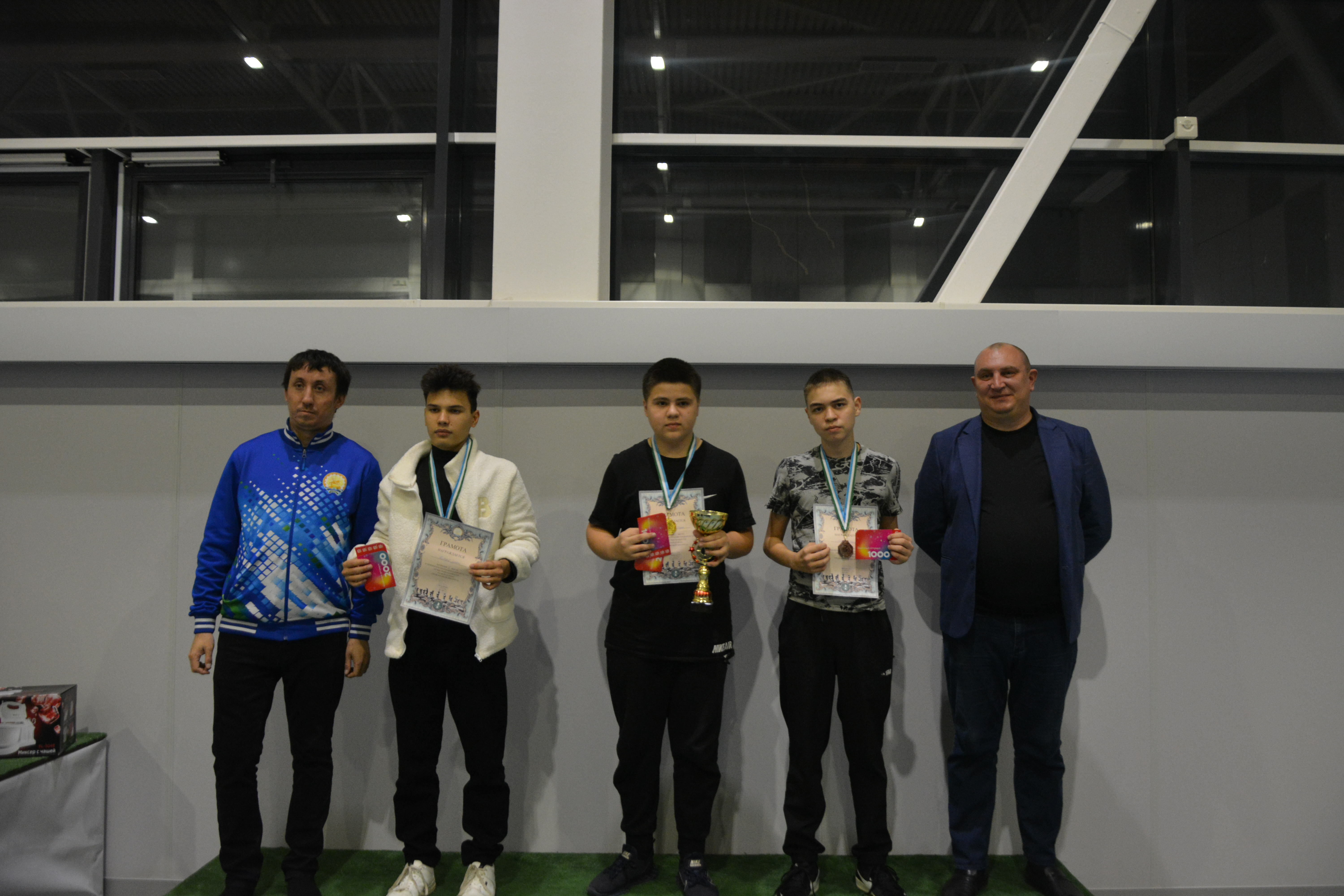 В Бураево завершился чемпионат по шахматам