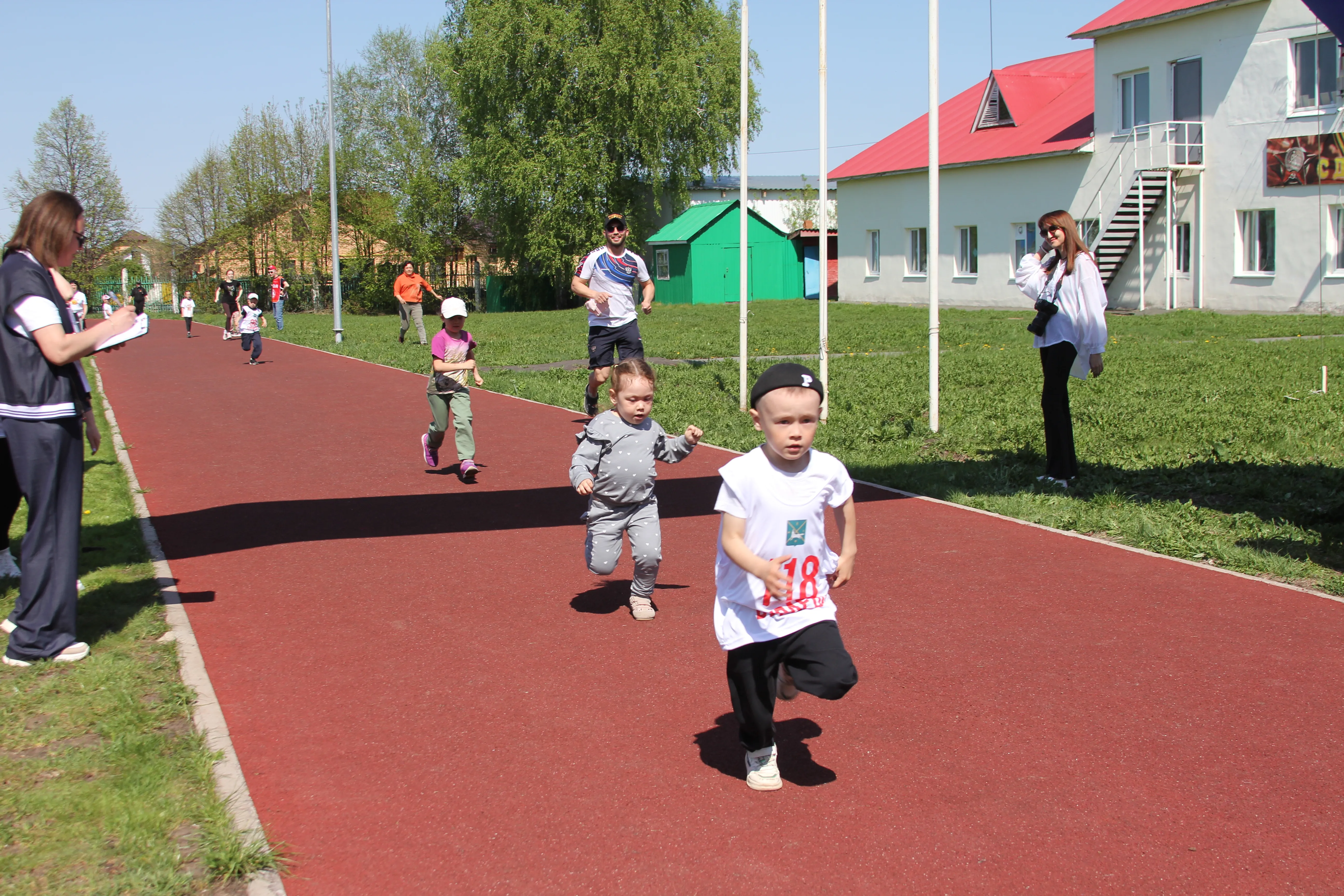 В Бураево состоялась легкоатлетическая эстафета