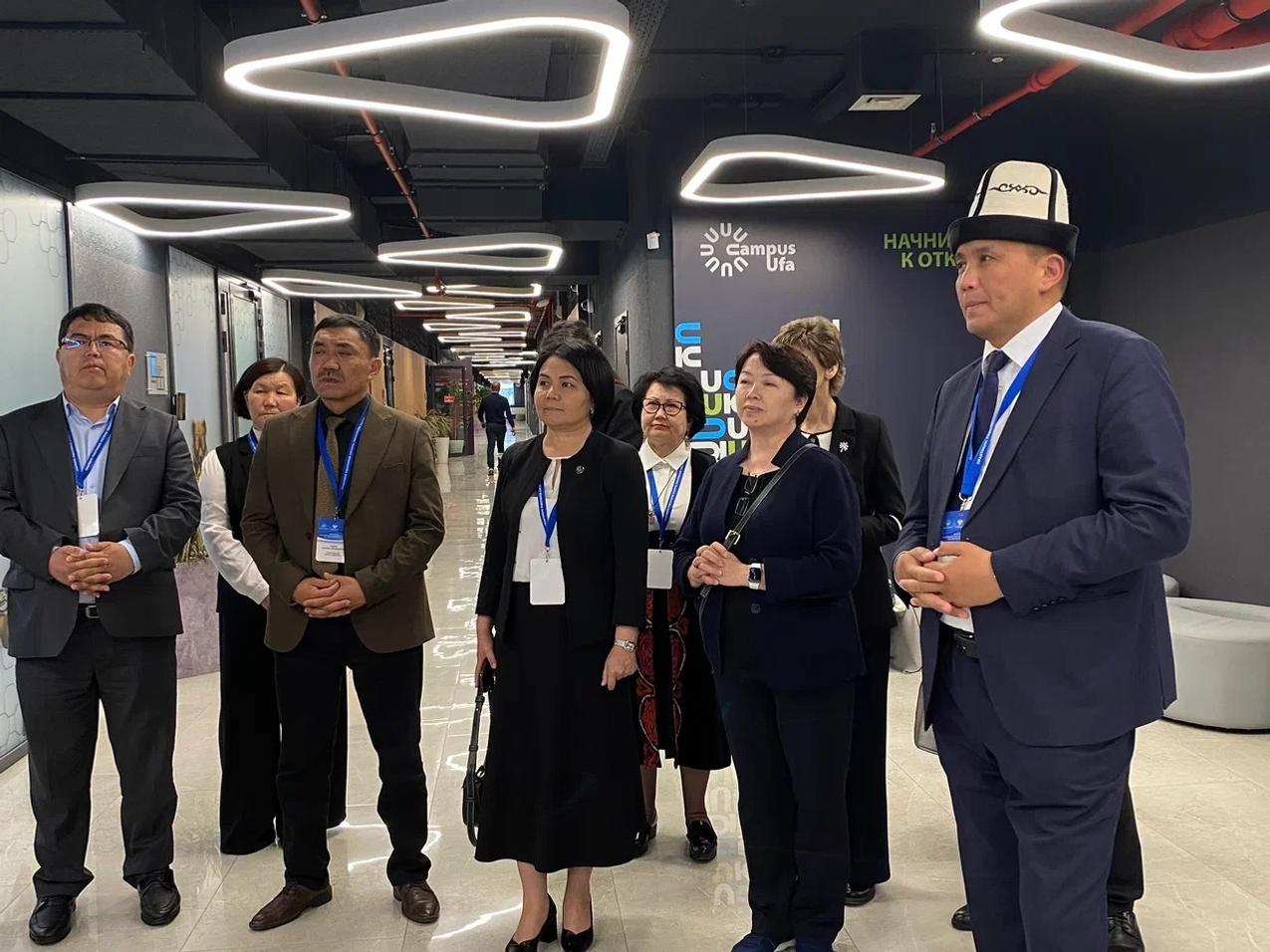 В Уфе делегация представителей системы образования Кыргызстана посетила кампус