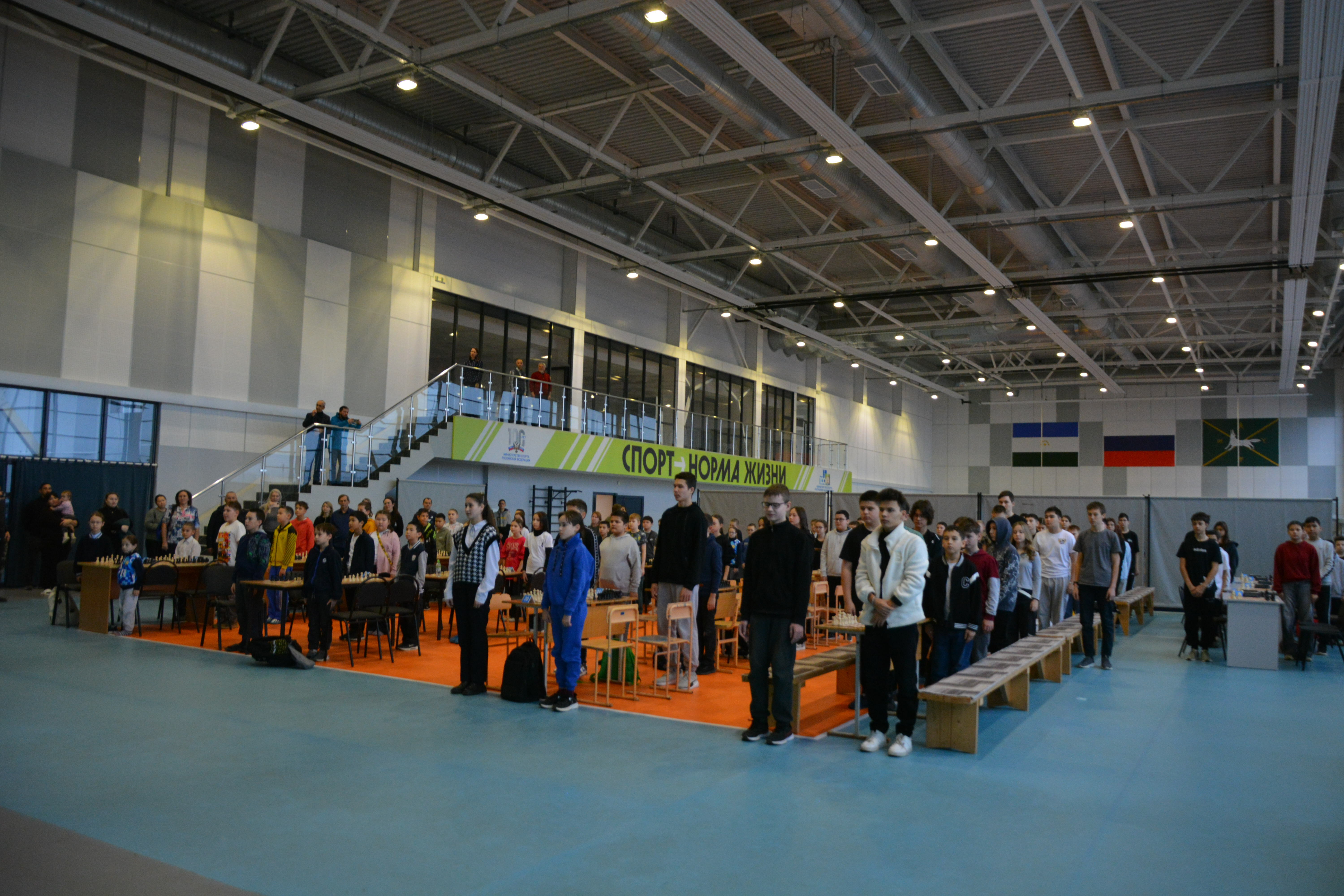 В Бураево начался Чемпионат по быстрым шахматам