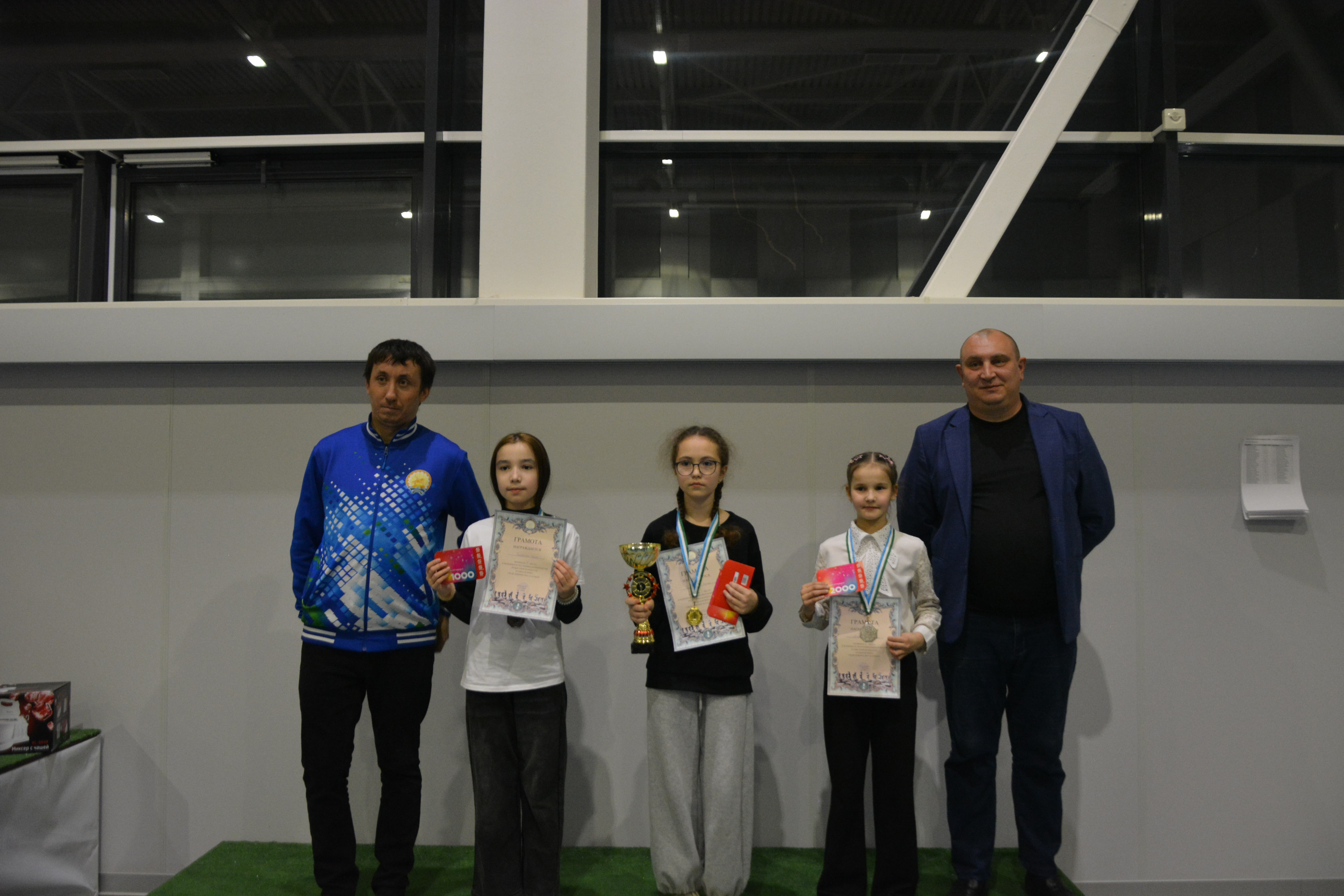 В Бураево завершился чемпионат по шахматам