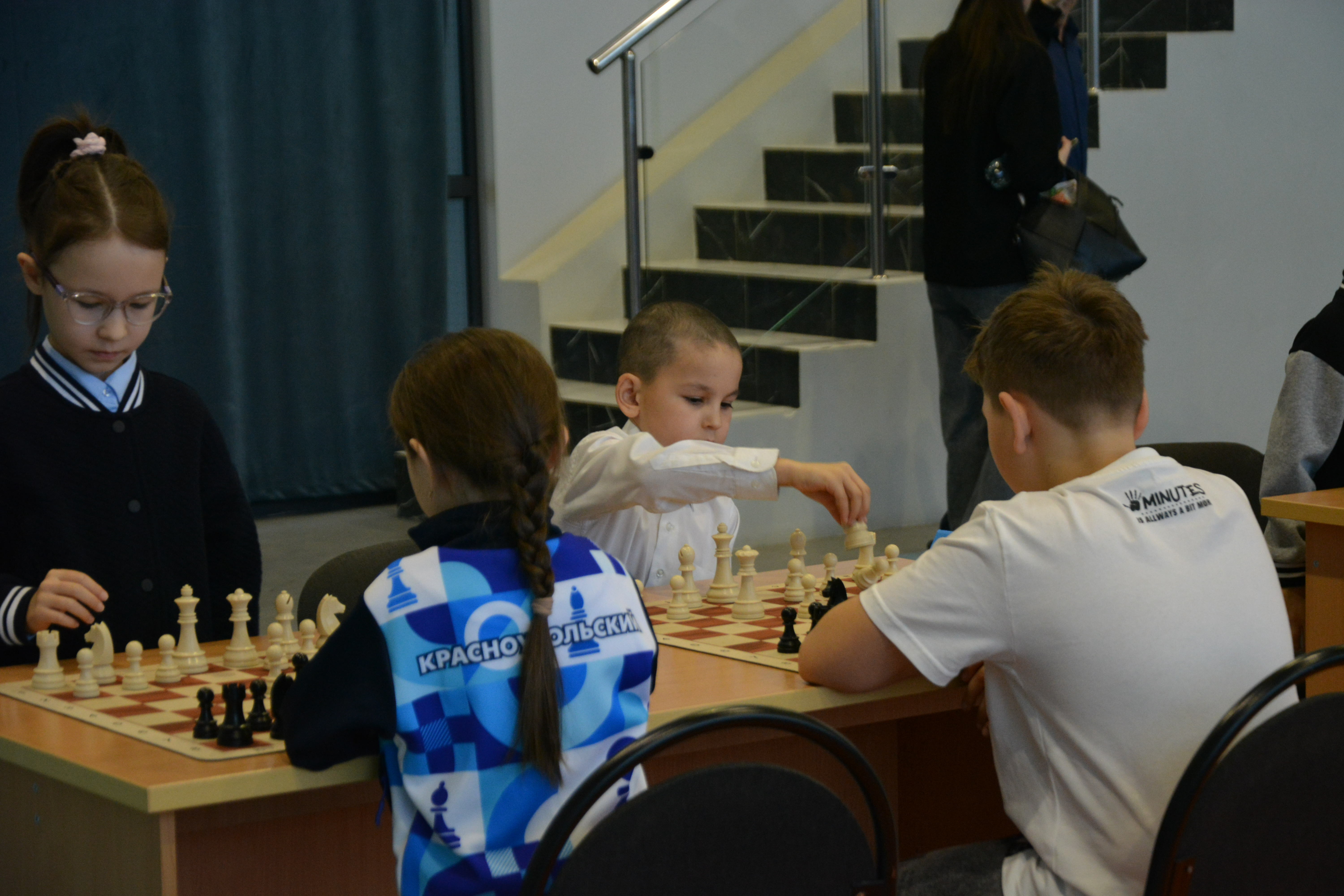 В Бураево начался Чемпионат по быстрым шахматам