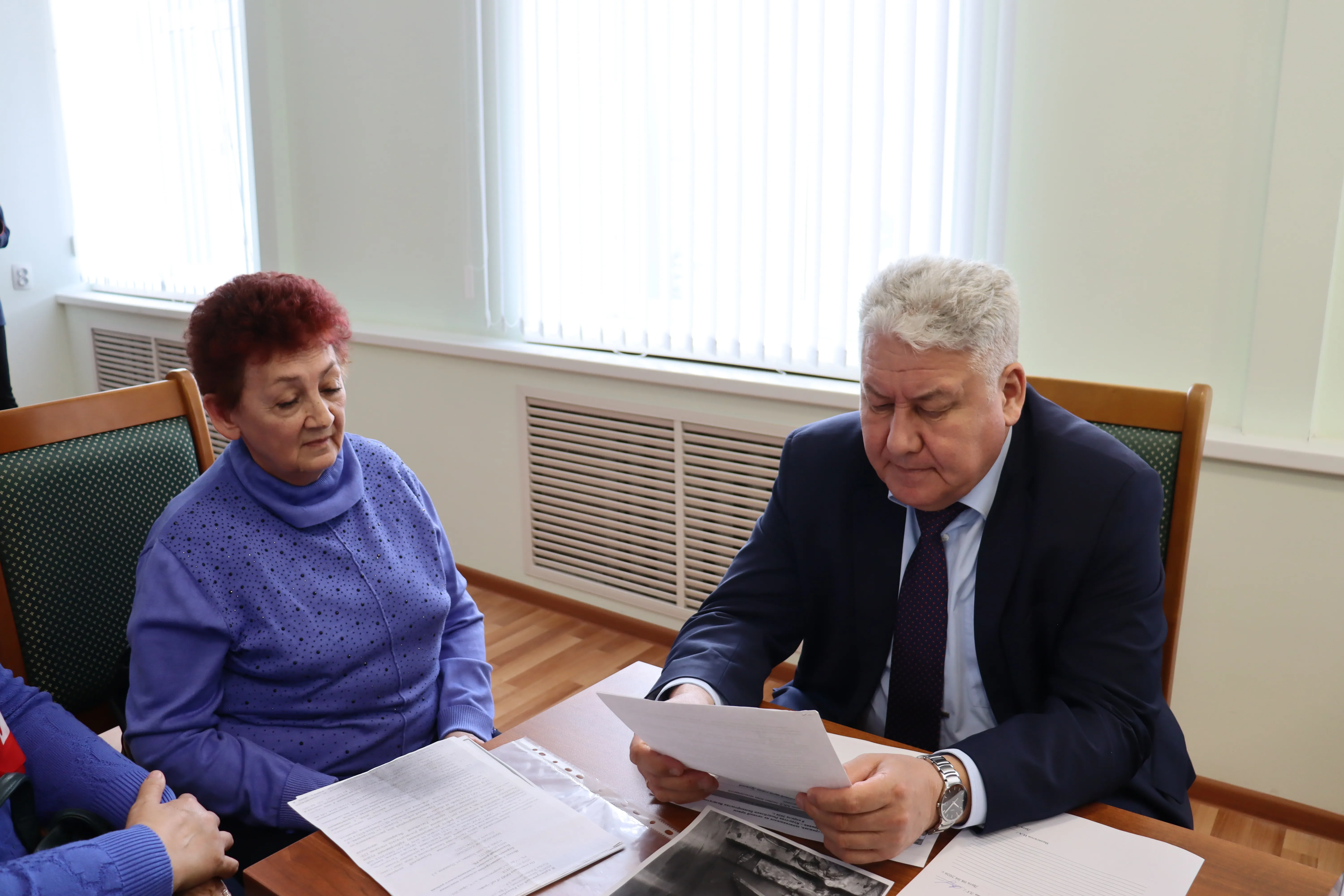 Депутат борайлыларны кабул итте