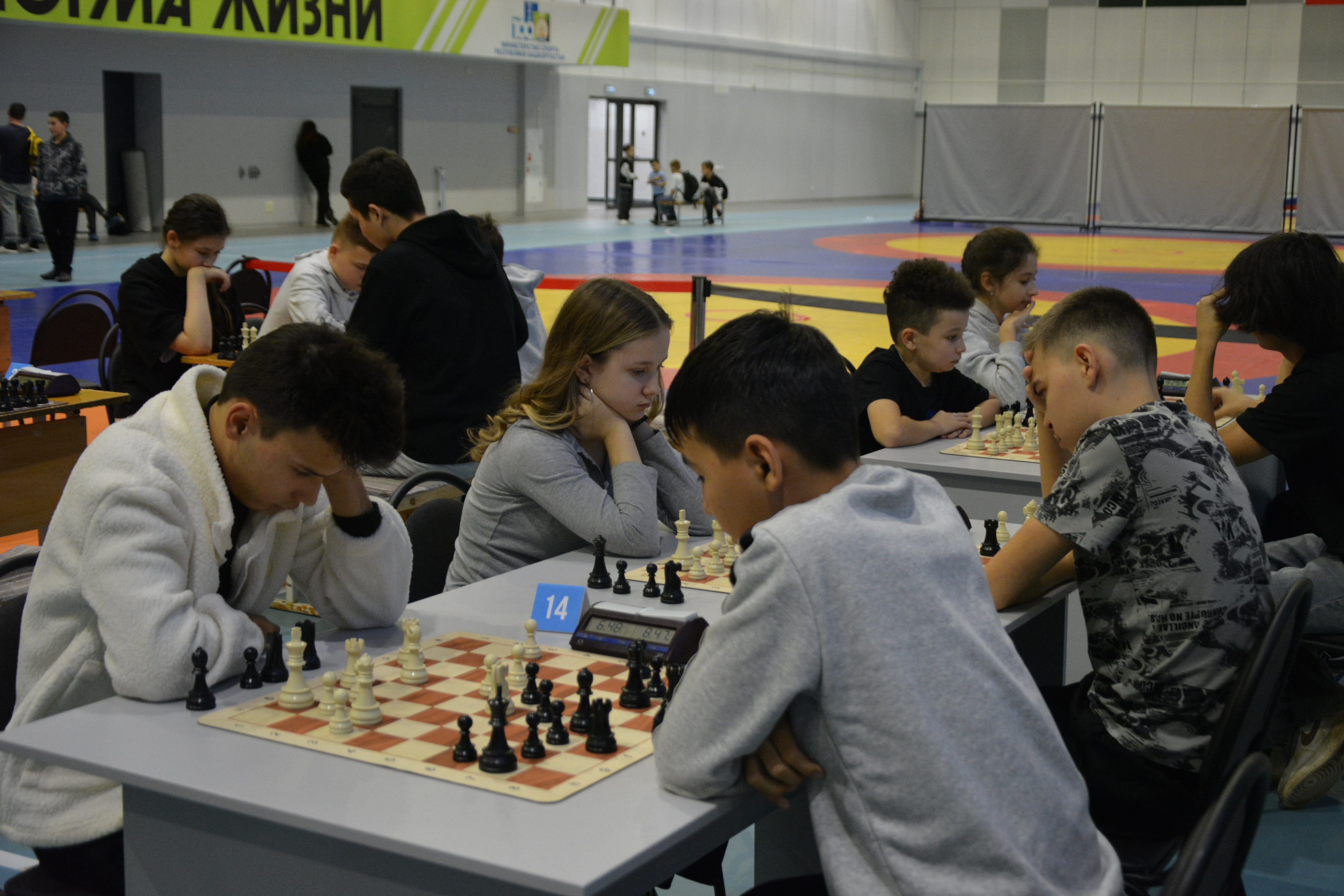 В Бураево завершился чемпионат по шахматам