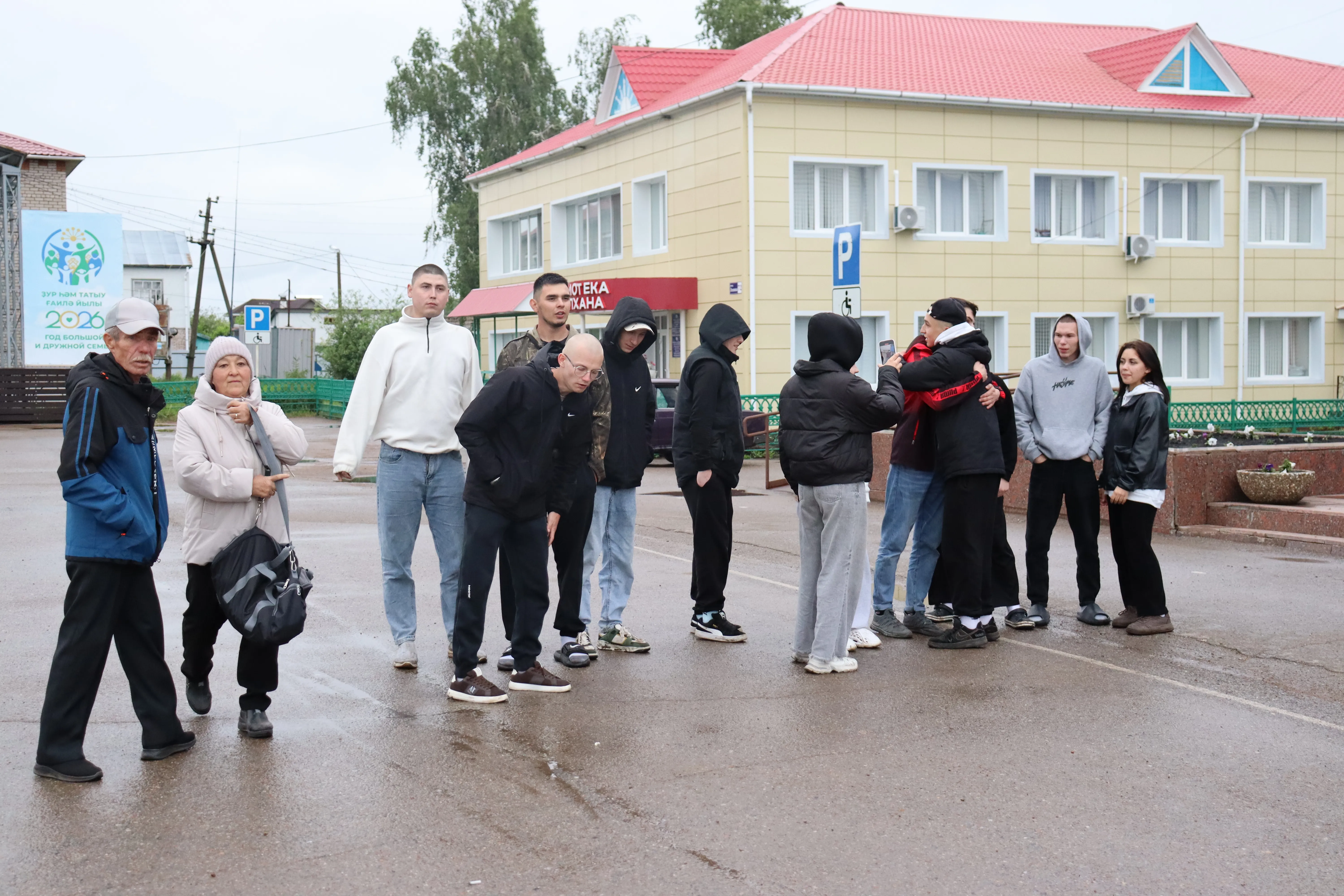 В Бураево состоялись проводы