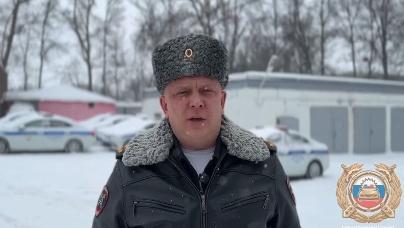 Главный госавтоинспектор Башкирии записал видеообращение