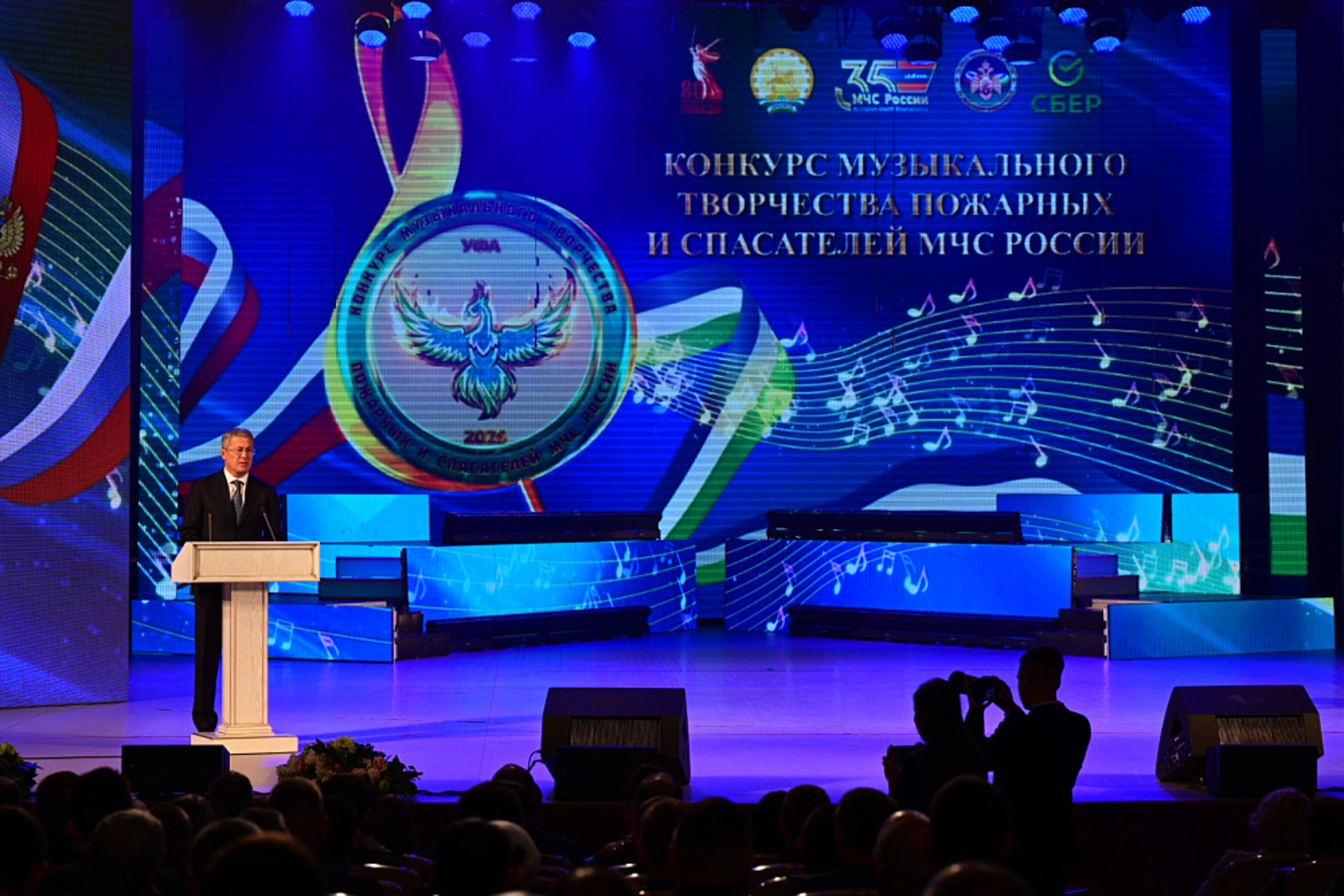 РБ  с рабочим визитом посетил руководитель МЧС России Александр Куренков