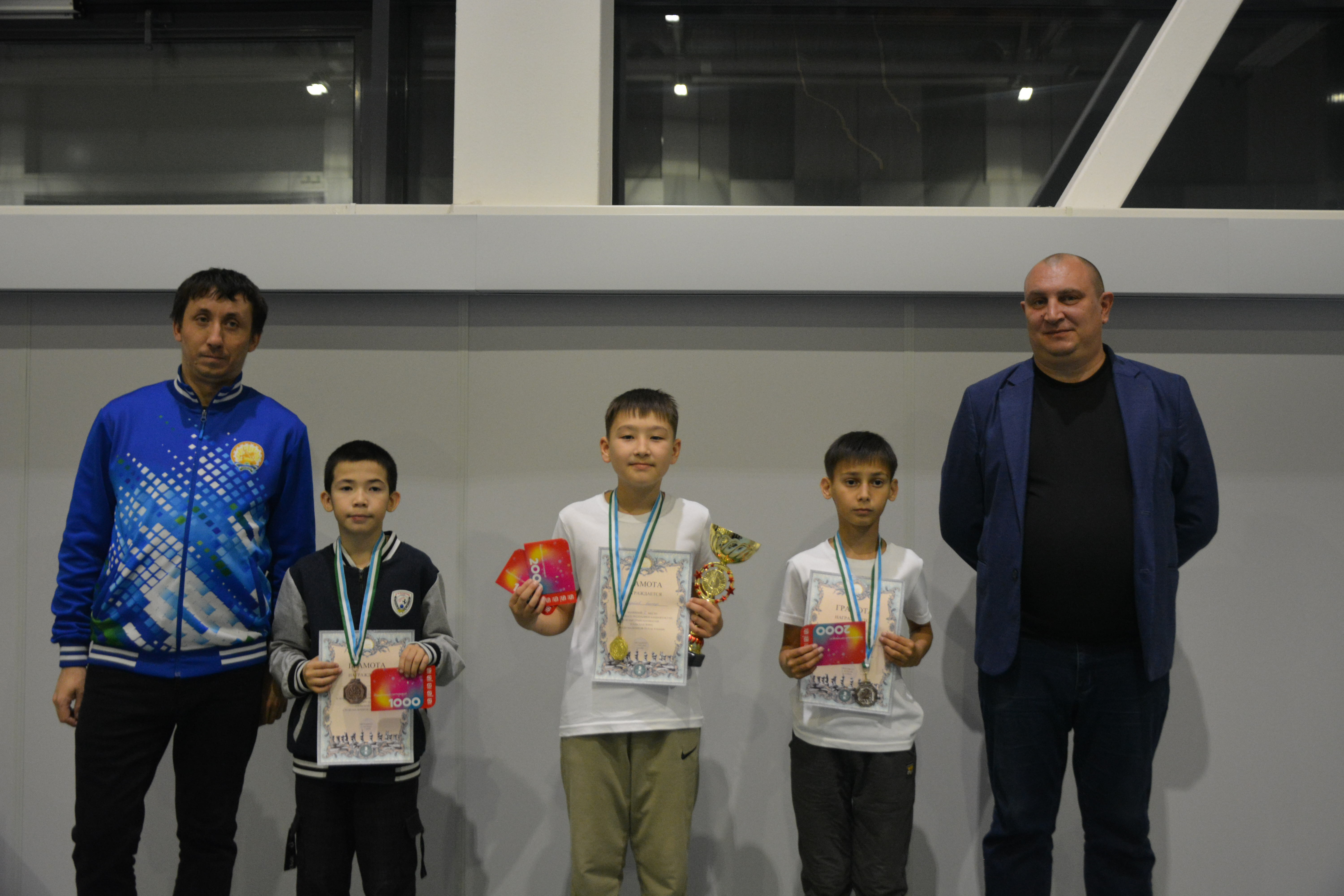 В Бураево завершился чемпионат по шахматам