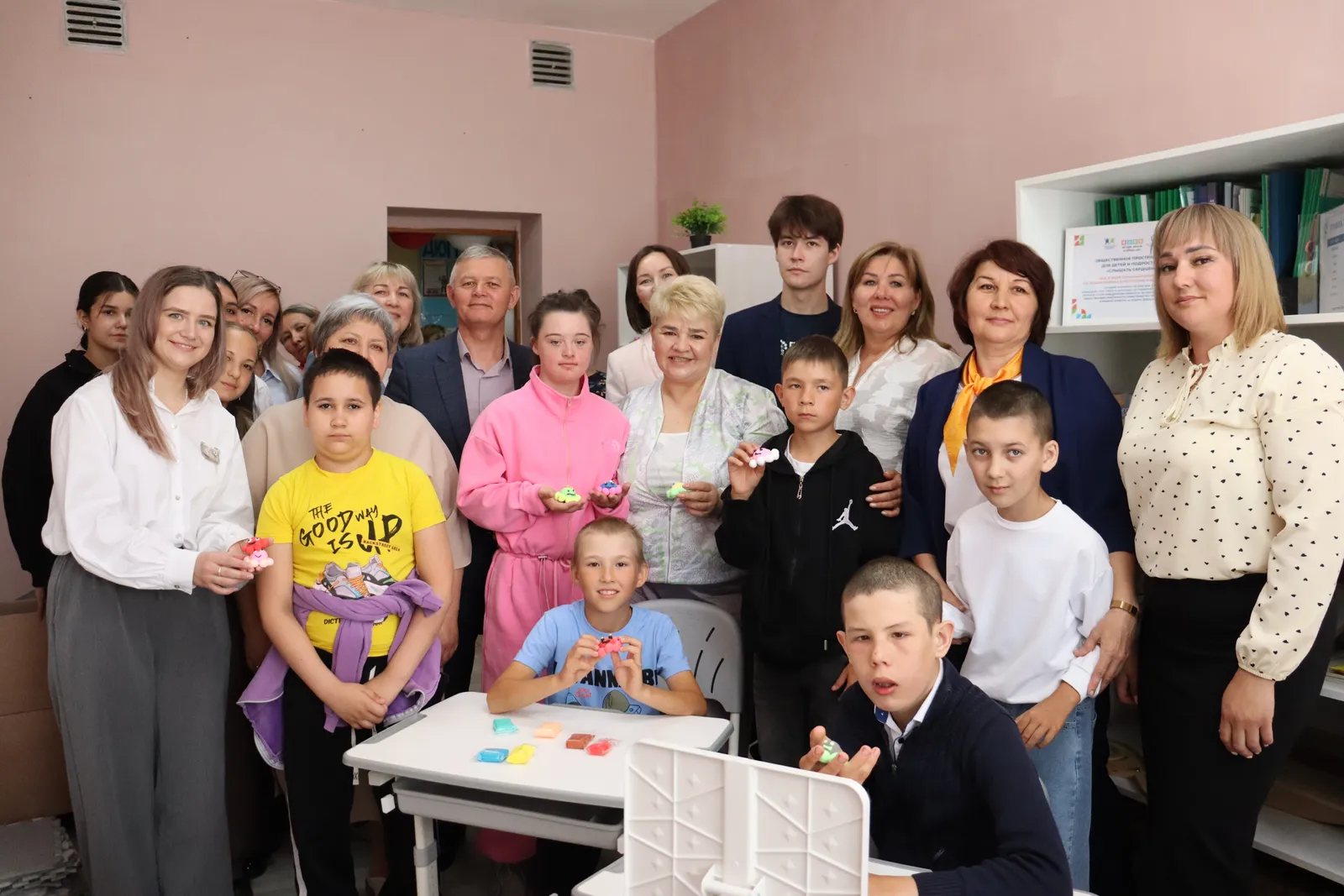 Открытие Детского инклюзивного пространства «Слышать сердцем» в Бураево