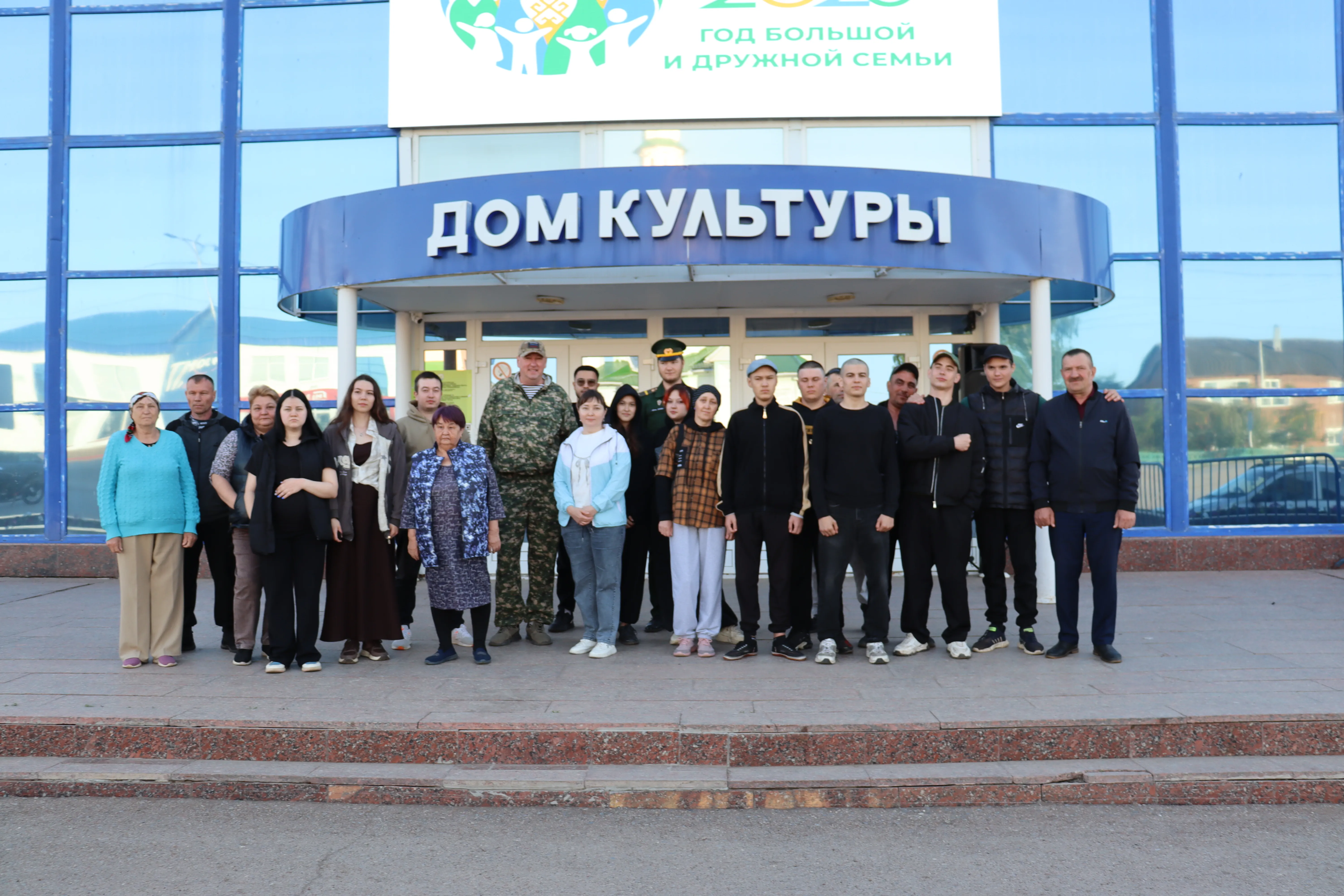 В Бураево состоялись проводы