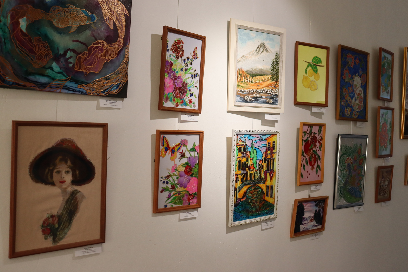 Борайда «Йөрәгем һәм күңелем белән иҗат итәм» күргәзмәсе ачылды