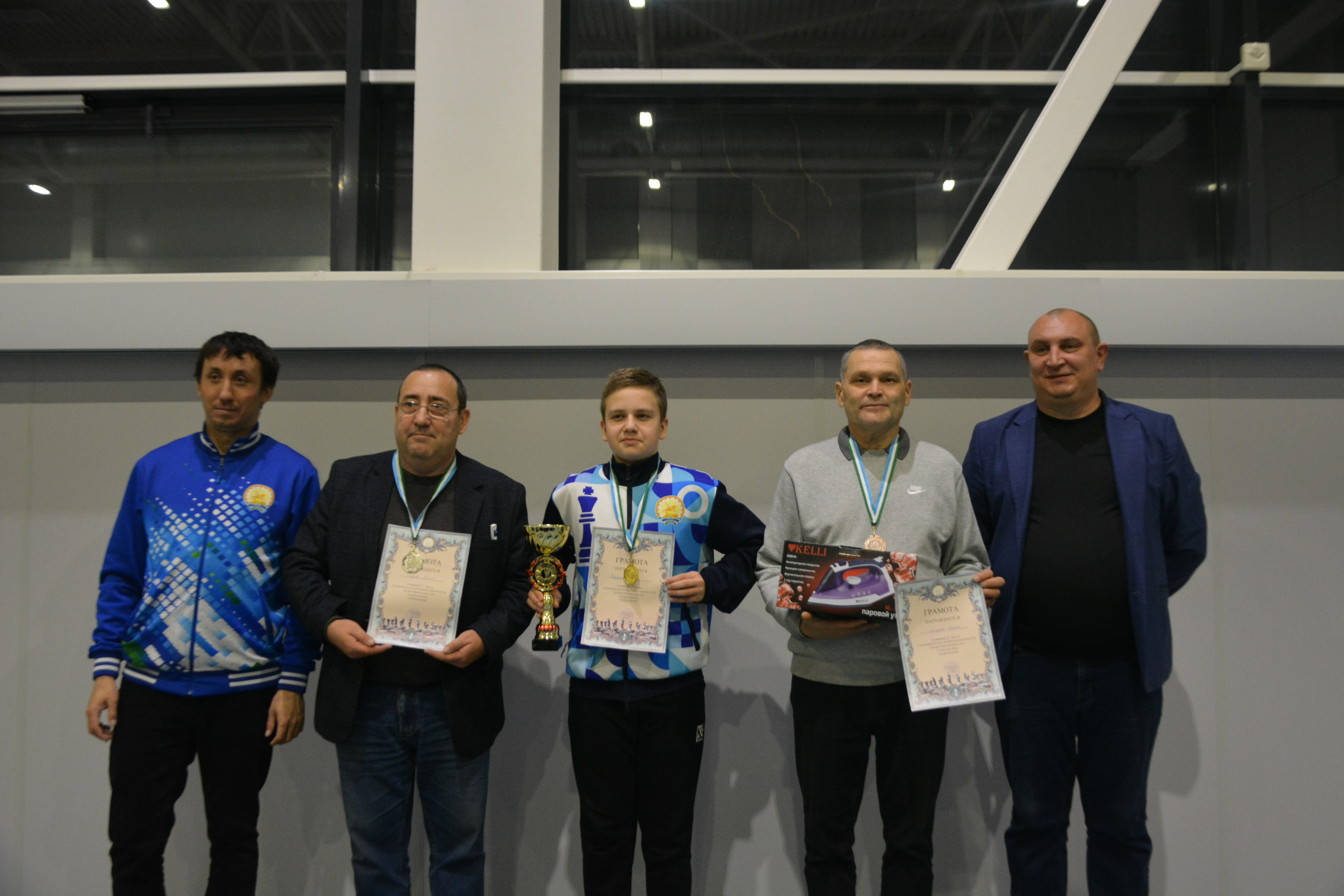 В Бураево завершился чемпионат по шахматам