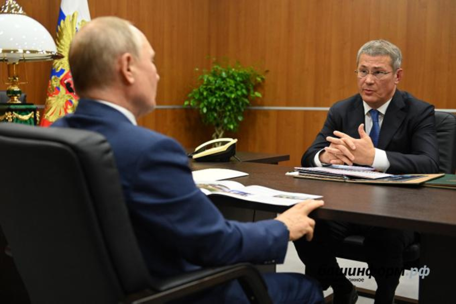 Глава Башкирии попросил Путина включить регион в проект создания карбоновых полигонов