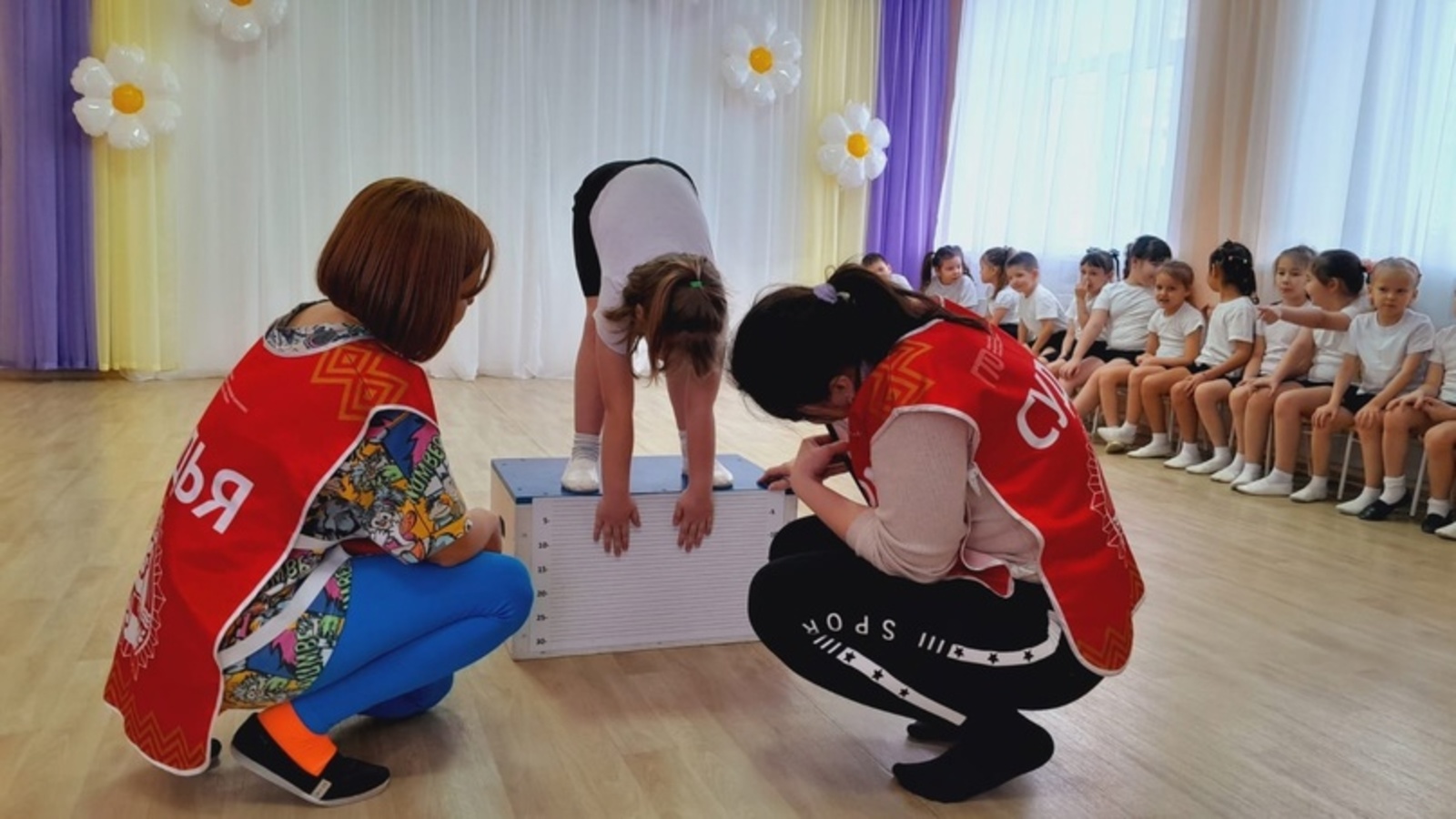 В детских садах села Бураево сдают нормативы ГТО