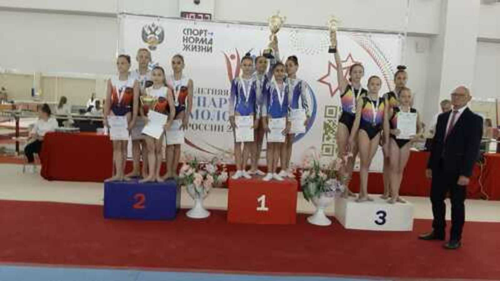 Башкирские гимнастки завоевали бронзовые медали V летней Спартакиады молодежи России