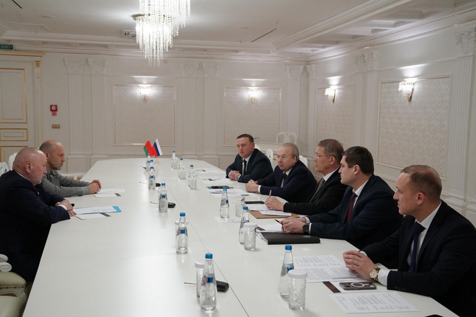 Радий Хабиров обсудил перспективы сотрудничества Башкортостана с белорусским холдингом «Санта»